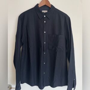 COS navy shirt